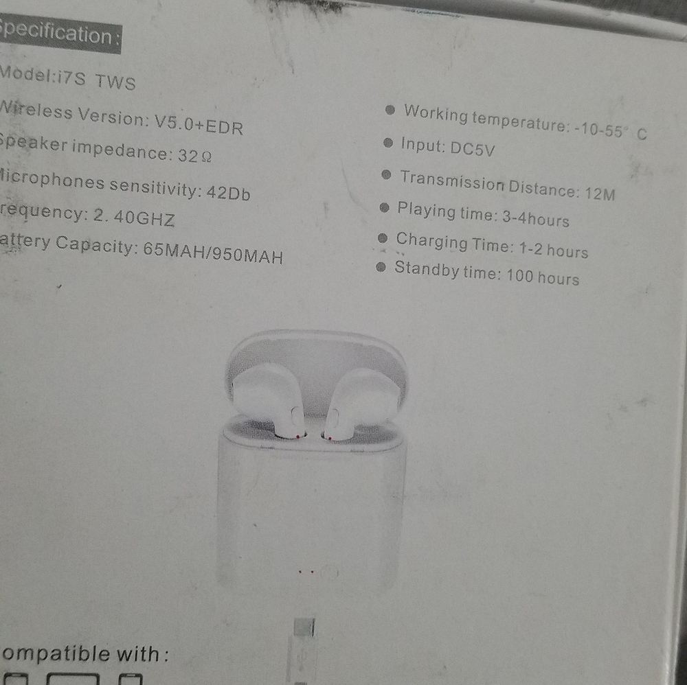 Bluetooth earbuds - Picture 3 of 7